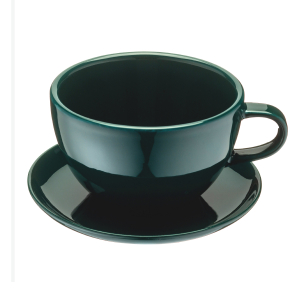 Кофейная пара RISE 320 мл кобальтово-зеленая